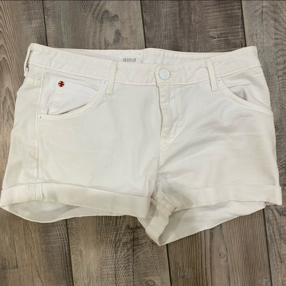 Hudson jean shorts Hampton cuffed short short